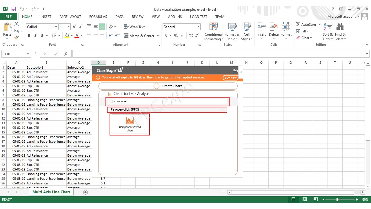 如何在 Excel 中制作具有两个 Y 轴的图形？